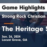 Strong Rock Christian takes loss despite strong  efforts from  Asa Shearer and  Landon Stancil