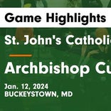 Basketball Game Recap: Archbishop Curley Friars vs. Calvert Hall Cardinals