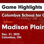 Madison Plains vs. Columbus School for Girls