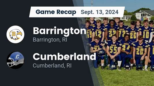 Football Recap: Barrington Comes Up Short in High-Profile  Match