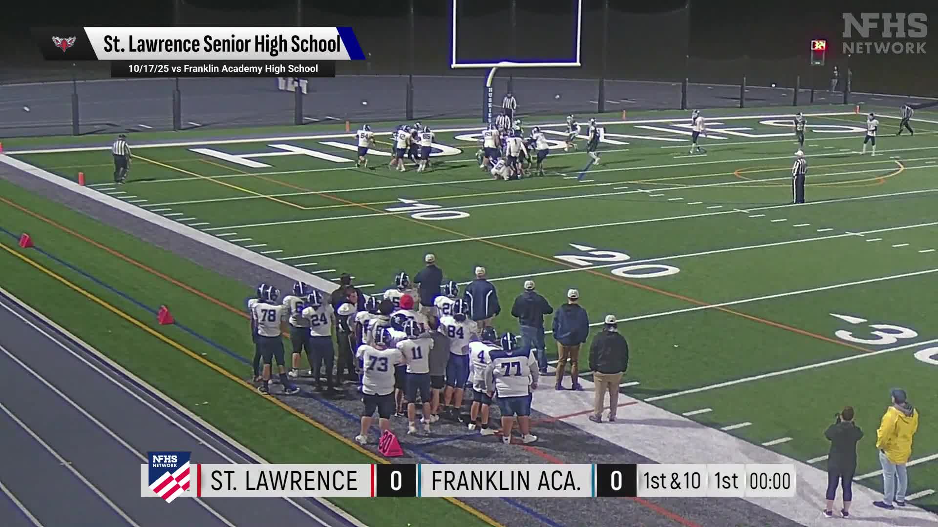 Football Recap: St. Lawrence Central Comes Up Short