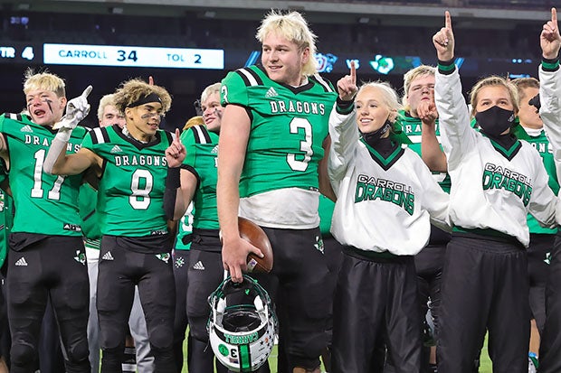Will Quinn Ewers be in action for Southlake Carroll on Aug. 26 against Highland Park?