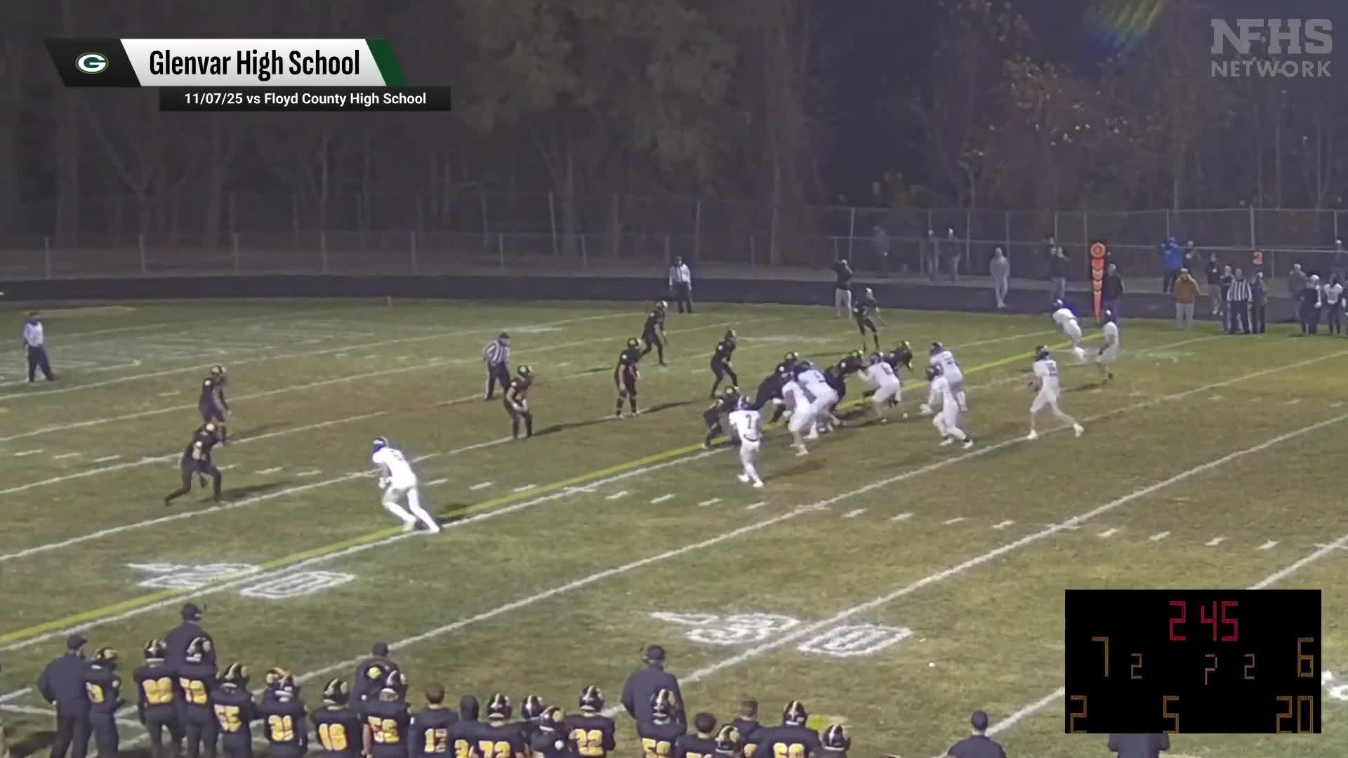 Football Recap: Glenvar Extends Winning Streak to 11 + How To Watch