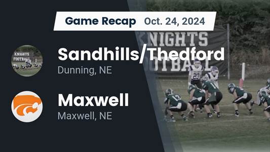 Football Recap: Maxwell Falls Short of Sandhills/Thedford in the