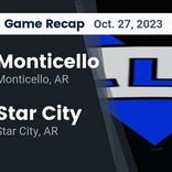 Football Game Recap: Star City Bulldogs vs. Monticello Billies