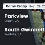 Football Game Recap: South Gwinnett Comets vs. Brookwood Broncos
