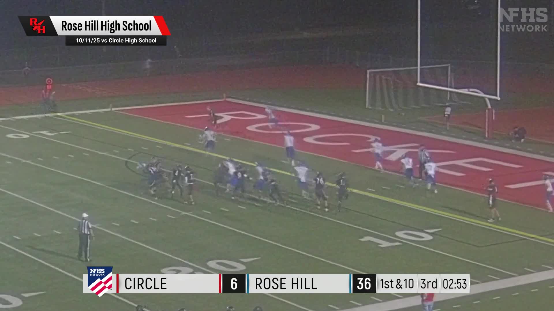 Football Recap: Rose Hill Takes Down Ulysses in a Playoff Battle