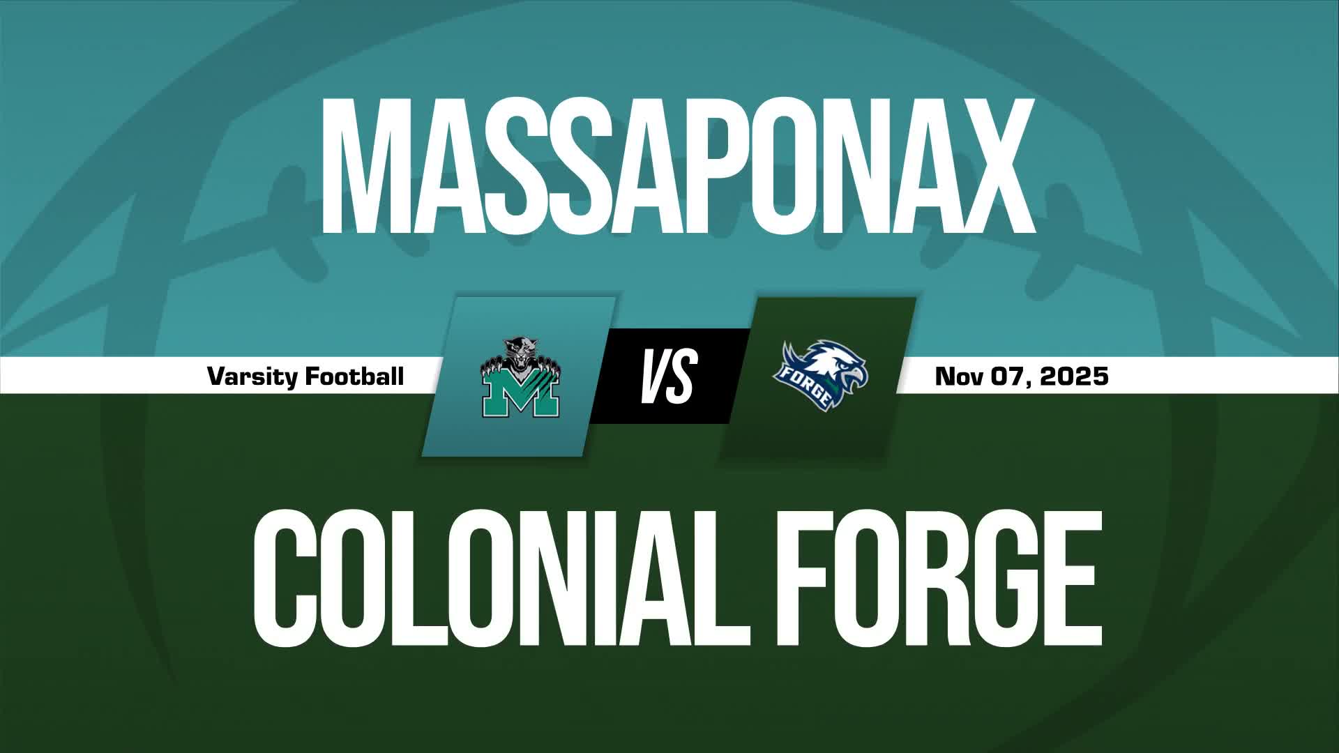 Football Game Preview: Colonial Forge Eagles vs. Gar-Field Red Wolves + How To Watch