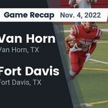 Football Game Preview: Van Horn Eagles vs. Fort Davis Indians