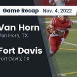 Van Horn vs. Fort Davis