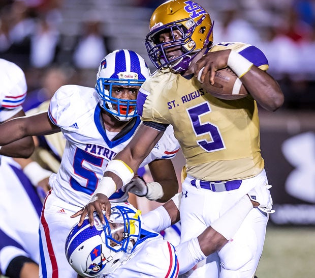 Leonard Fournette (5) at St. Augustine (New Orleans)