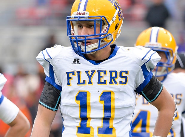 Marion Local junior linebacker Sam Huelsman is one of several Flyers named All-Ohio.