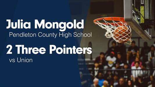 Julia Mongold Game Report: vs Pocahontas County