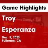 Troy vs. Esperanza