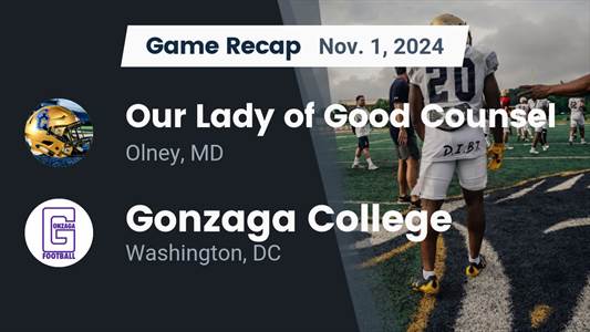 Football Game Preview: Our Lady of Good Counsel Falcons vs. Bish