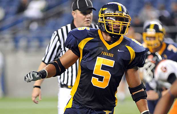 Notre Dame linebacker Manti Te'o, Punahou (Honolulu)