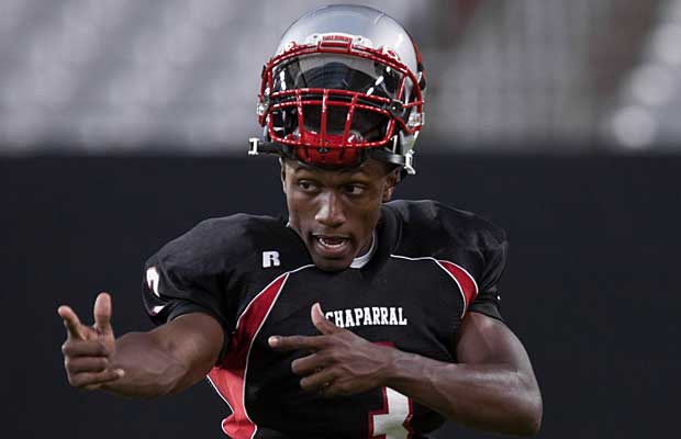 Notre Dame receiver Davonte' Neal, Chaparral (Scottsdale, Ariz.)