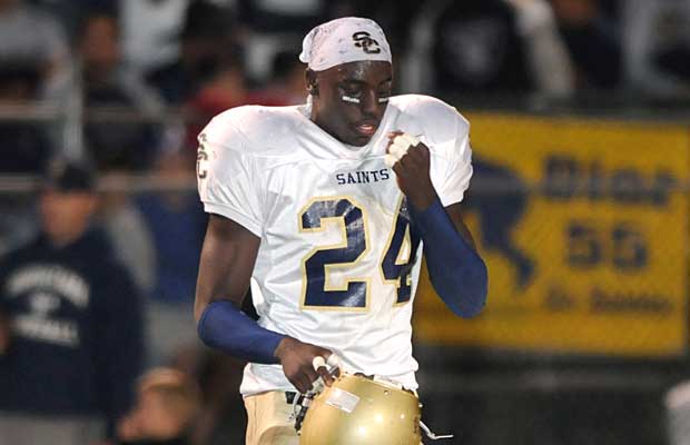 Notre Dame running back Cierre Wood, Santa Clara (Oxnard, Calif.)