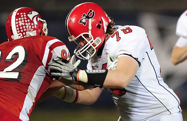 Notre Dame lineman Conor Hanratty, New Canaan (Conn.)