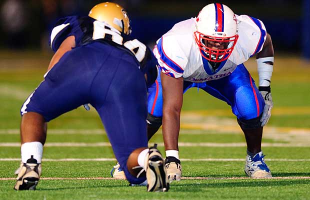 Alabama lineman Cyrus Kouandjio, DeMatha (Hyattsville, Md.)