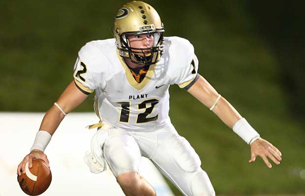 Alabama quarterback Phillip Ely, Plant (Tampa, Fla.)