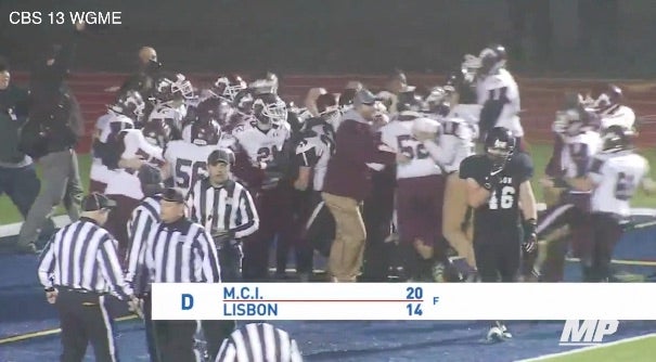 Maine Central Institute wins state title as field goal attempt turns into touchdown