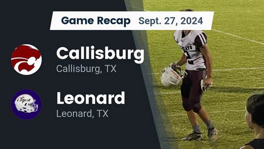 Football Recap: Leonard's  Victory  on Friday Extends Winning St