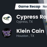 Football Game Preview: Cypress Lakes Spartans vs. Cypress Ranch Mustangs
