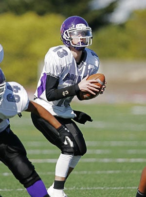 Kyle Nelson overcame an early interception
to lead Galileo to victory.