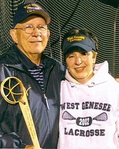 Mike Messere with his wife, Barbara.