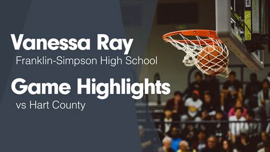 Vanessa Ray Game Report: @ Todd County Central