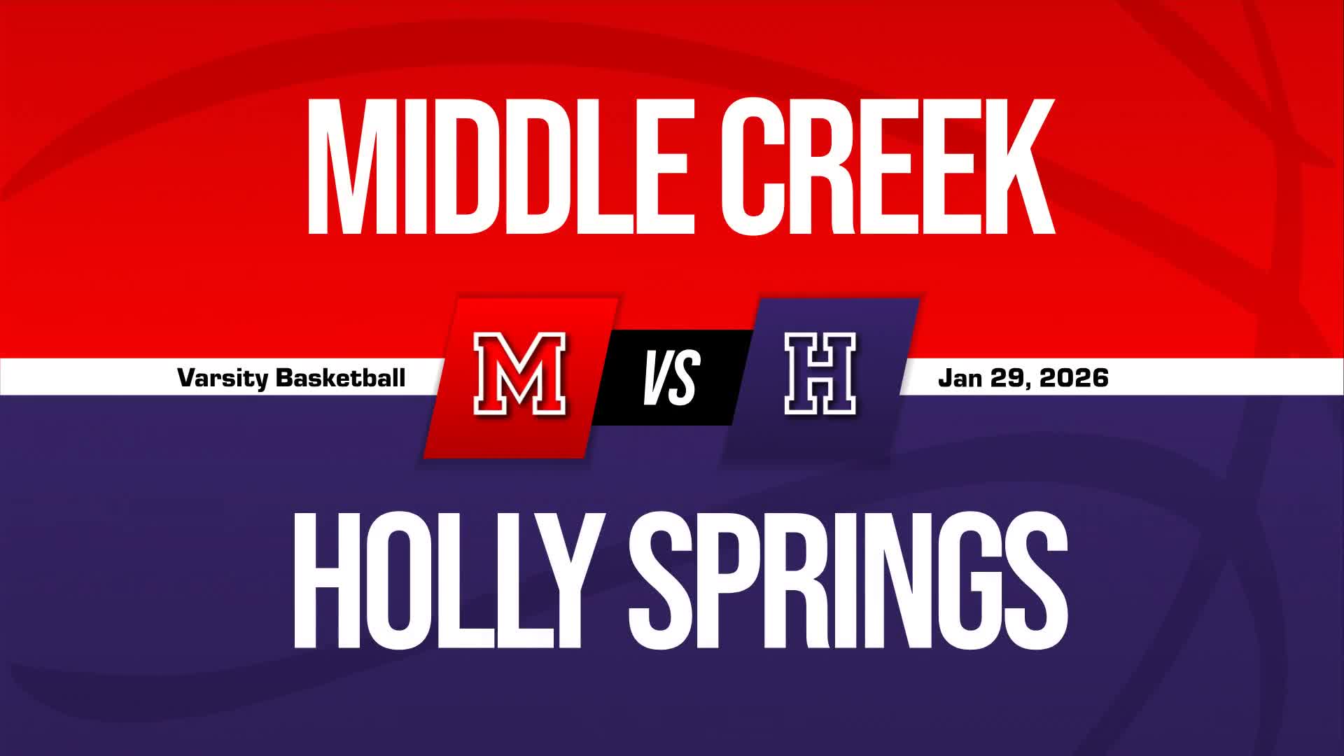 Basketball Game Preview: Holly Springs Golden Hawks vs. Middle Creek Mustangs + How To Watch
