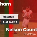 Football Game Recap: Nelson County vs. South Oldham