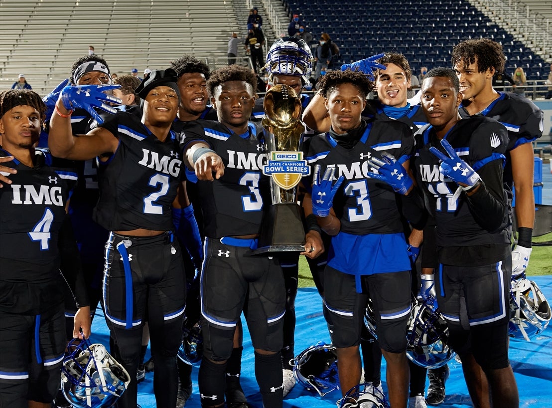 IMG Academy is the No. 1 team in the Composite Top 25 high school football rankings.