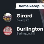 Burlington beats Girard for their fourth straight win