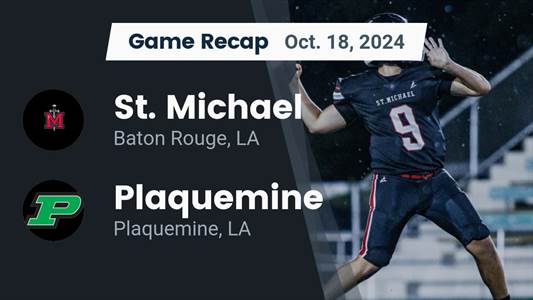 Football Recap: Plaquemine Triumphant Thanks to a Strong Effort from  Tyrese Mosby