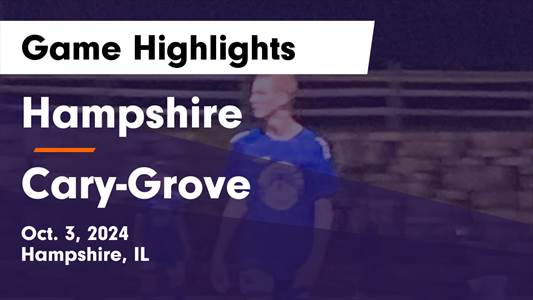 Soccer Game Preview: Cary-Grove vs. North Chicago