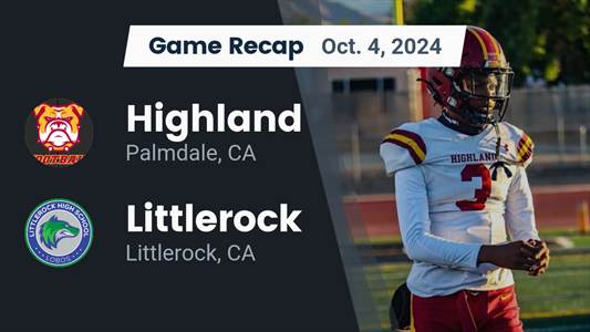 Football Recap: Littlerock Takes a Loss