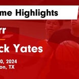 Basketball Game Recap: Yates Lions vs. Washington Eagles
