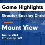 Basketball Game Recap: Greater Beckley Christian Crusaders vs. Webster County Highlanders