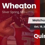 Football Game Recap: Quince Orchard vs. Wheaton