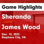 Basketball Game Recap: James Wood Colonels vs. Clarke County Eagles