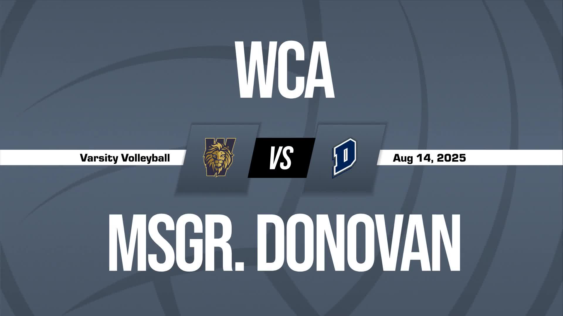 Volleyball Recap: Monsignor Donovan Catholic Takes a Loss