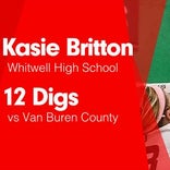 Softball Recap: Kasie Britton can't quite lead Whitwell over Bradley Central