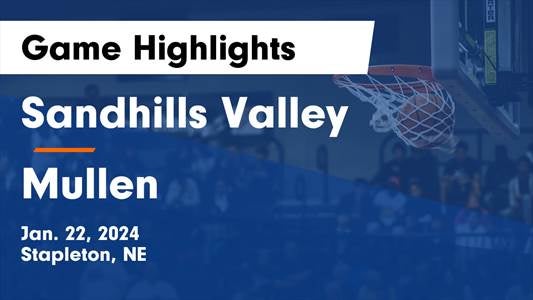 Sandhills Valley vs. South Loup