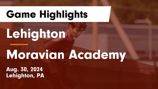 Soccer Game Preview: Moravian Academy Plays at Home
