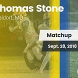 Football Game Recap: Calvert vs. Stone
