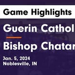 Guerin Catholic takes loss despite strong efforts from  Ava Bills and  Kori Dues