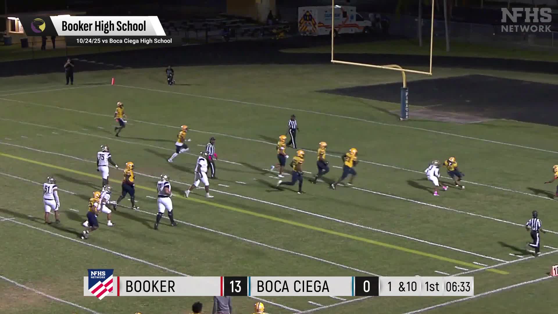 Football Recap: Booker Extends Winning Streak to Nine