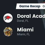 Football Game Recap: Miami Stingarees vs. Doral Academy Firebirds